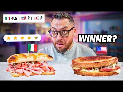 USA vs Japan vs Italy: Who Makes The Best Sandwiches?