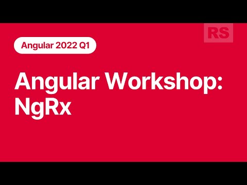 Angular Workshop. NgRx
