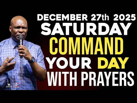 [Saturday 27th December,2025]Start Your MORNING With Prayer Spiritual PrayerBY Apostle Joshua Selman
