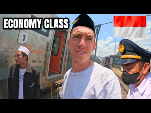 First Experience on Indonesia's LOWEST Train Class🇮🇩