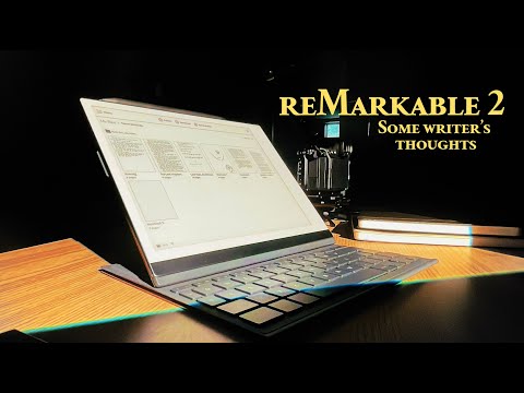 Remarkable 2 thoughts - Distraction free writing for writers