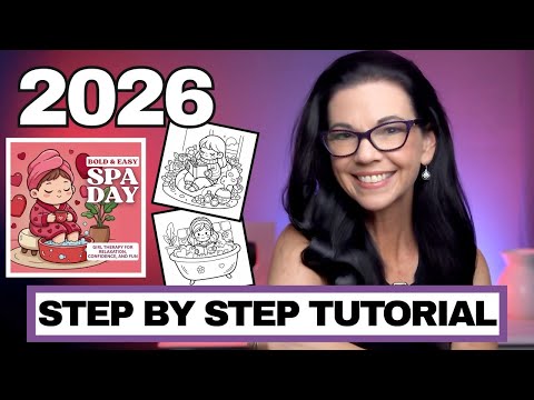 How to Create & Publish a Coloring Book for Amazon KDP | Step-by-Step Tutorial