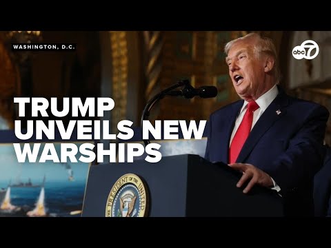 'Most lethal surface warfare ships': Trump unveils building of Golden Fleet for the Navy