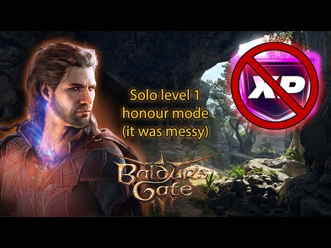 SOLO Honour mode at LEVEL 1(its chaos)
