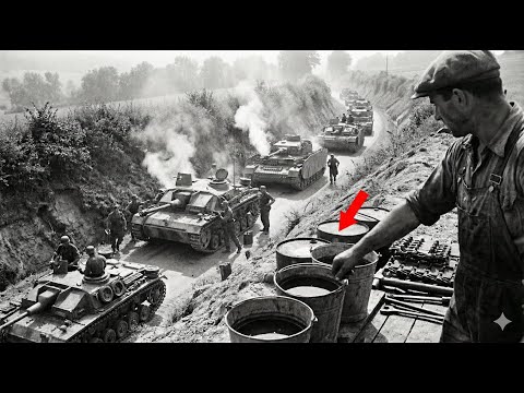 Les blindés avançaient confiants — trois seaux d’eau les enfoncent dans le chaos