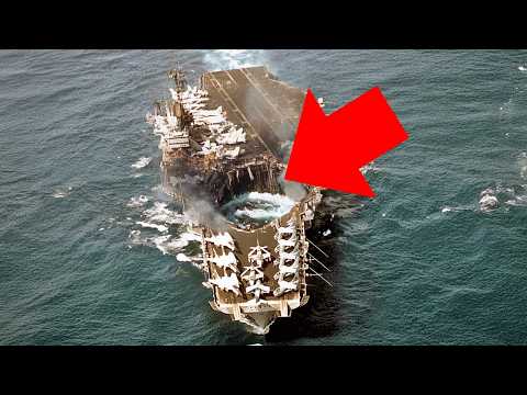 The Aircraft Carrier That Melted a Hole in Itself