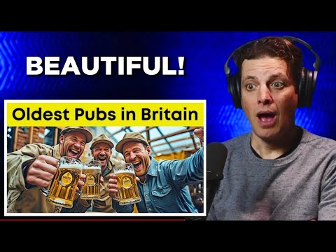 American Reacts to Britain's Oldest Pubs!