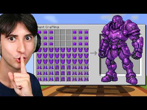 I Secretly Used GIANT Items in Minecraft