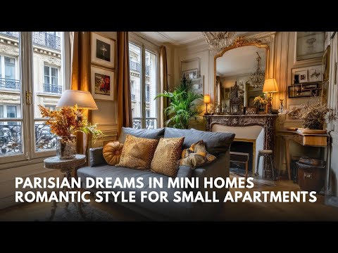 Inspiring Small Parisian Apartments Styled in a Dreamy, Romantic Way