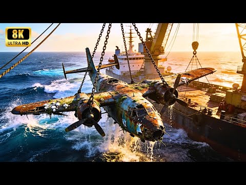 Unbelievable Restoration — The first Bell Boeing V-22 Osprey recovered from the seabed.