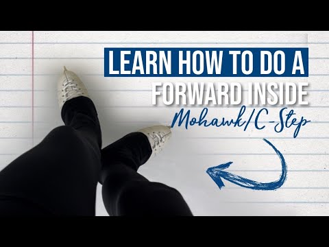 How to Do a Forward Inside Mohawk (C-Step) In Figure Skating | Step-by-step Tutorial