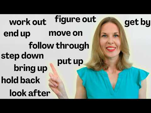 23 Easy English Phrasal Verbs for Beginners
