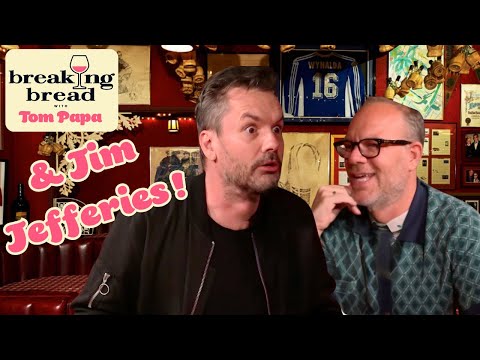 Jim Jefferies Survives a Shocking Childhood and Tells The Tale | Breaking Bread with Tom Papa #217