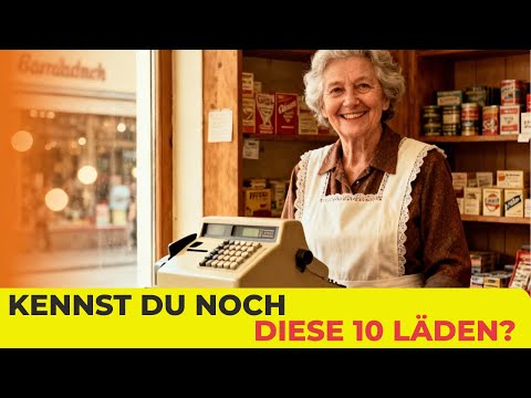 10 kleine Geschäfte, die still aus deutschen Nachbarschaften verschwanden