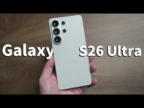 Galaxy S26 Ultra Hands-on: eSIM, Camera, Privacy Screen & Price
