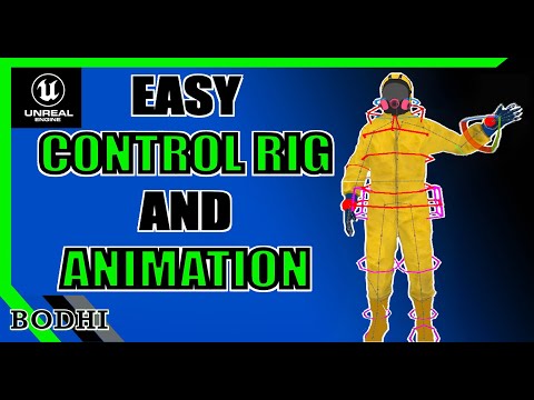 How to make a Control Rig FAST & Animate a Skeletal Mesh in Unreal Engine — EASY & SIMPLE  TUTORIAL