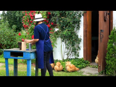 Make your home cozy with your own hands. Rustic decoupage. Preparations for the winter. Simple life