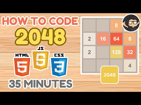 How to make 2048 Game with Javascript HTML CSS