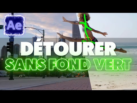 Détourez SANS FOND VERT sur AFTER EFFECTS ! (Rotobrush v2)