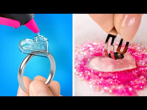 AMAZING HOT GLUE CRAFTS || DIY Jewelry and Decor Ideas