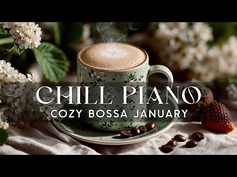 Cozy January Jazz Cafe | Relaxing Bossa Nova Instrumental Music for Study & Work