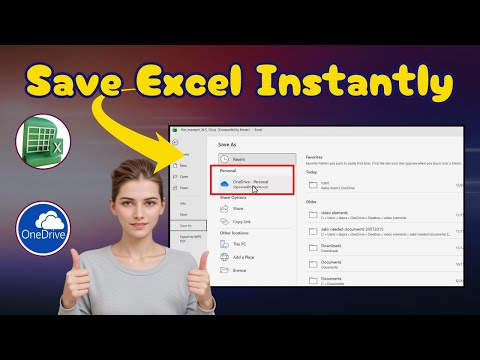 How To Save Excel Files To OneDrive | Cloud Backup & Access (2026)