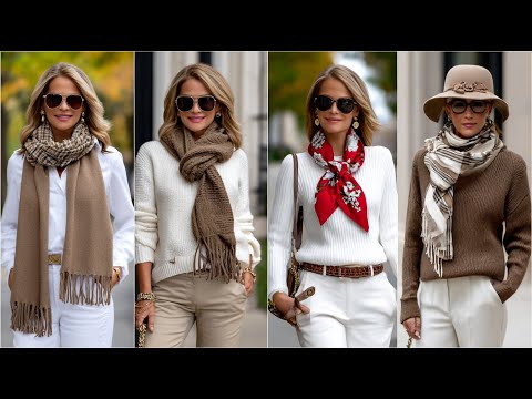 Ralph Lauren Inspired Fall Style Chic Early Autumn Layers for Women 40+