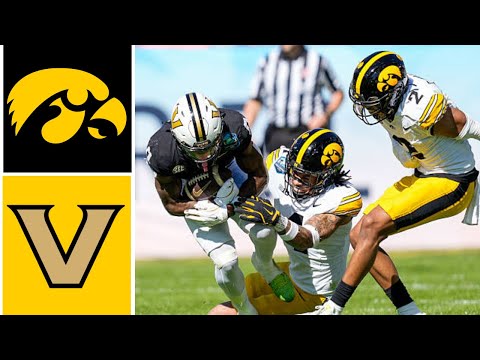 #23 Iowa vs #14 Vanderbilt Highlights | 2025 College Football ReliaQuest Bowl Championship