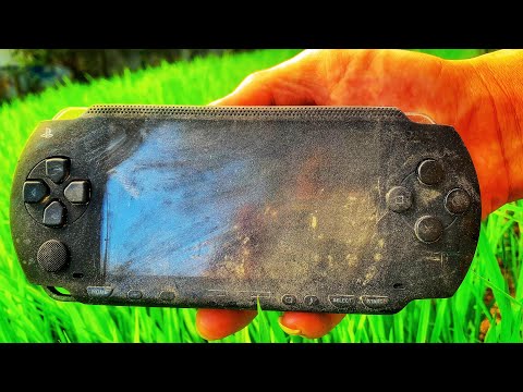 Restoration Game Sony PSP 1000 football OLD | Restoring handheld games BOY