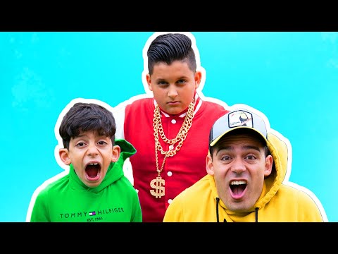 Jason plays with toys for kids and learns to have courage