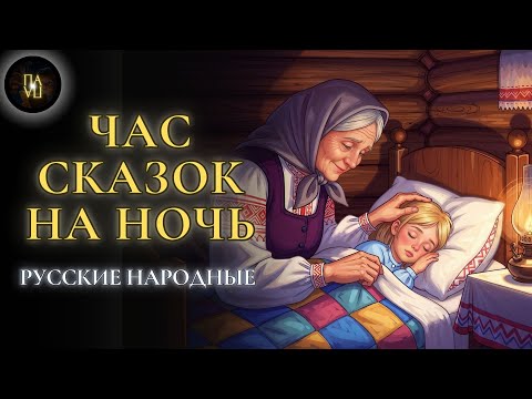 Спи как В ДЕТСТВЕ | 10 Русских народных сказок ПЕРЕД СНОМ