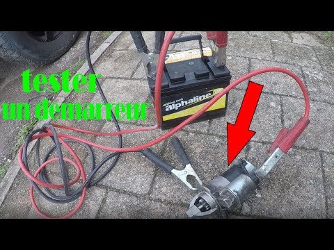 💥💥tuto tester un demarreur de voiture 💥💥