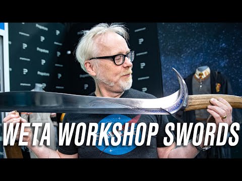 Weta Workshop's Lord of the Rings Swords!