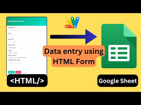 Google Sheets | Data Entry using HTML Form with File Upload 🔥🔥#googlesheets #appsscript #dataentry