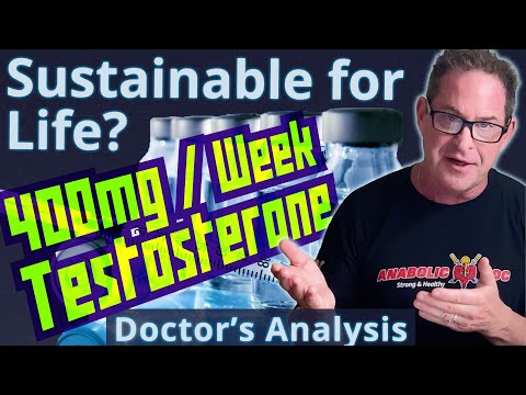 Is 400mg per Week of Testosterone Sustainable for Life? Doctor's Analysis