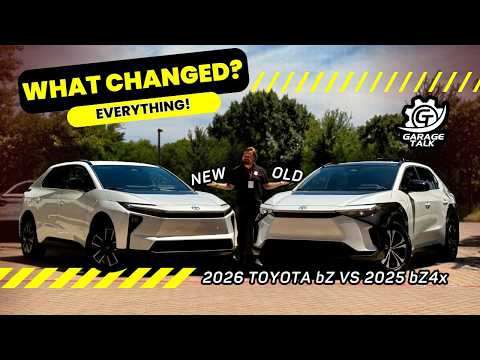 2026 Toyota bZ vs 2025 bZ4X // What All Has Changed?