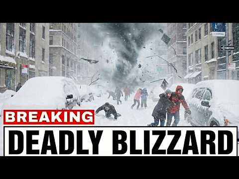 63 Million Under DEADLY Blizzard Nor'easter I-95 - STATE OF EMERGENCY DECLARED