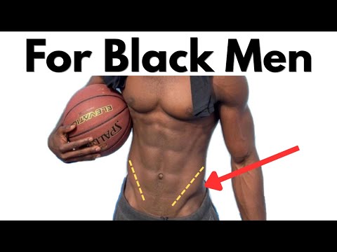 How To Get A Killer V-Line (For Black Men)
