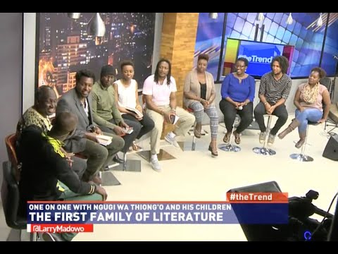 Ngũgĩ  wa Thiong'o Family interview - June 2015