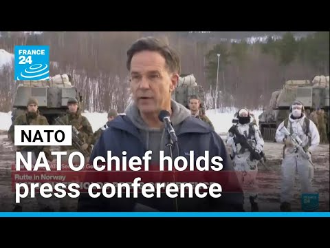 REPLAY: NATO chief Mark Rutte holds press conference • FRANCE 24 English