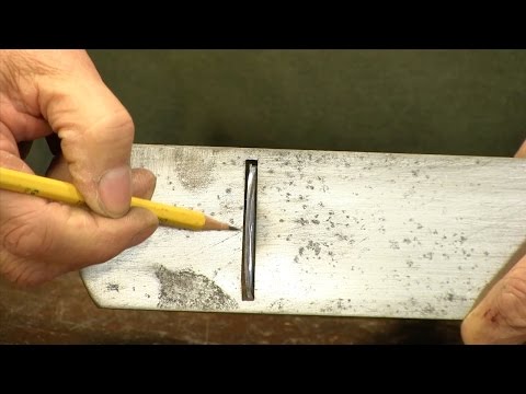 Making a Scrub Plane - Convert your Stanley | Paul Sellers