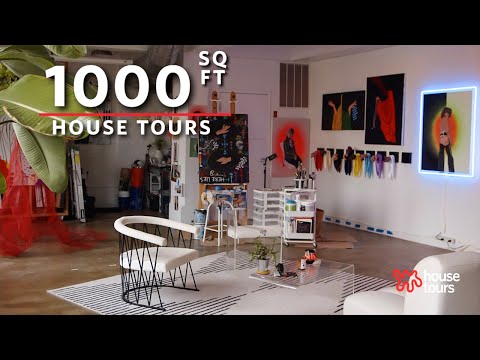 House Tours: An Artist's Bright Live-Work Loft in Bridgeport, CT