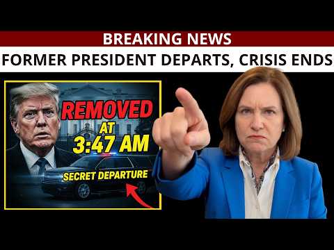 BREAKING: Former President Removed from White House—Secret Service Facilitates Departure at 3:47 AM