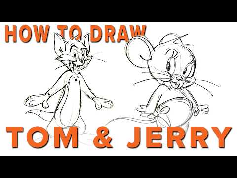 How to Draw Tom and Jerry