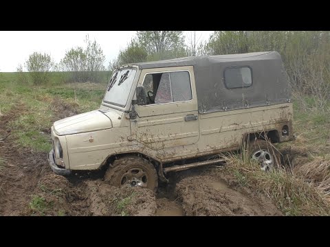 Possibilities of the Soviet SUV LuAZ-969 off-road. It's an off-road monster!!!