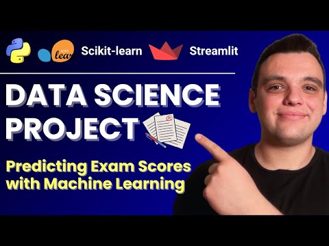 Predicting Student Exam Scores with Machine Learning (Full Data Science Project Walkthrough)