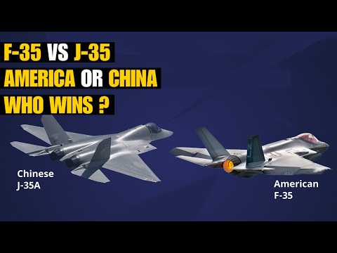 China's J-35 vs. America's F-35: The Ultimate Stealth Fighter Face-Off | History Nerd