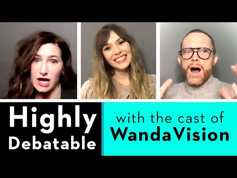 "WandaVision" Cast Shares Their Preferences For The Perfect Home | Highly Debatable | GH