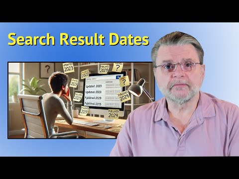 Why Do Search Results Not Have Dates?