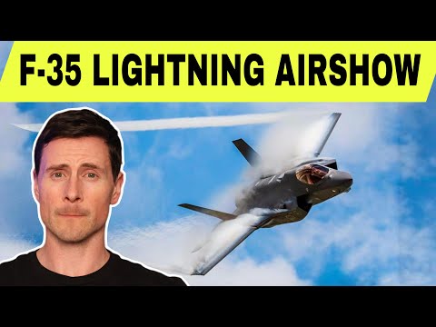 Fighter Pilot REACTS to F-35 LIGHTNING Airshow